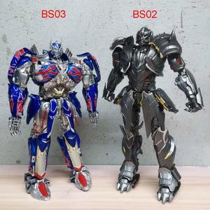 변환 장난감 BS03 기사 전사 OP Commande BS02 Galvatron R-02 Autobots 자동차 액션 피규어 변형 로봇 애