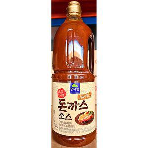 돈까스소스 면사랑 1.8L 부어먹는가스 양념 부어먹는 업소용 식당용 가게용 카츠 대용량 레스토랑 고급