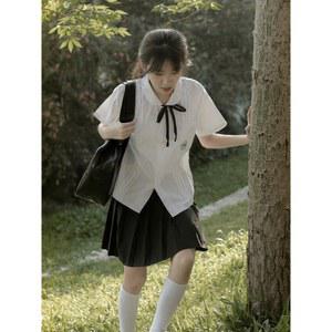 대만 교복 상견니교복 코스프레 유니폼 교복세트 리쯔웨이 셔츠 파티코스튬 나비넥타이