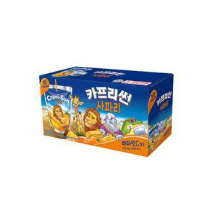 카프리썬 사파리 200ml 20개음료 과즙 쥬스 주스 파우치 카프리선 박스 어린이