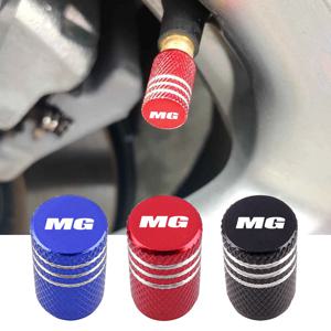 4pcs 자동차 바퀴 타이어 밸브 캡 타이어 줄기 커버 MG 4 EV Xpower Cyberster ZT GT ZS HS GS GT MG6 MG3 MG5 S5 용 방진 방수