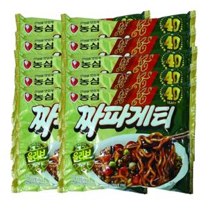 농심 짜파게티 올리브 140g x 10개