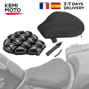 KEMiMOTO 에어 패드 오토바이 시트 쿠션 커버 범용 CBR600 Z800 Z900 For R1200GS R1250GS For GSXR 600 750 For 390 ATV