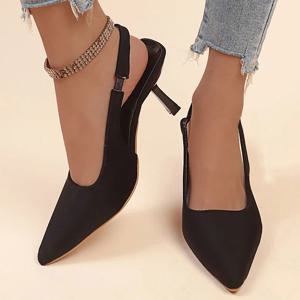 새로운 가을 여성 신발 패션 여성 펌프 지적 발가락 하이힐 여성을위한 얕은 여성 샌들 신발 Zapatos Mujer
