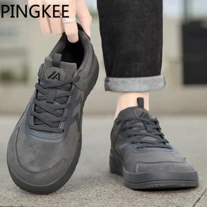 PINGKEE VENOCON 미니멀리스트 와이드 ToeBox 피트 맨발 운동 겨울 캐주얼 신발 남성 여성 운동화 신발 부츠 남성용