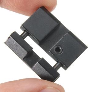 .22 cal 11mm 더브테일 - 20mm 위버 피카티니 베이스 스냅인 레일 스코프 마운트 어댑터