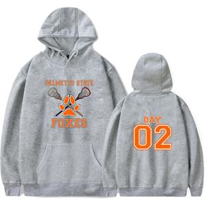 All for the Game Palmetto State Foxes 앤드류 민야드 후드, 남성 프린트 프린트 남성 풀오버 y2k 심미적
