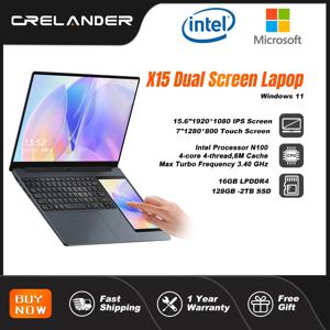 CRELANDER X15 듀얼 스크린 노트북 15.6