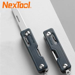 Nextool 10 in 1 EDC Multitools 칼 다기능 포장 풀기 칼 가위 스크루 드라이버 접이식 야외 캠핑 도구