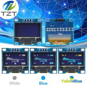 TZT ROHS 인증 0.96 인치 oled IIC 직렬 백색 OLED 디스플레이 모듈 Arduino 용 128X64 I2C SSD1306 12864 LCD 스크린 보드
