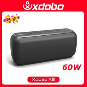 Xdobo X8 II 60W 휴대용 블루투스 호환 스피커 6600mAh 저음 사운드 박스 무선 방수 TWS Boombox