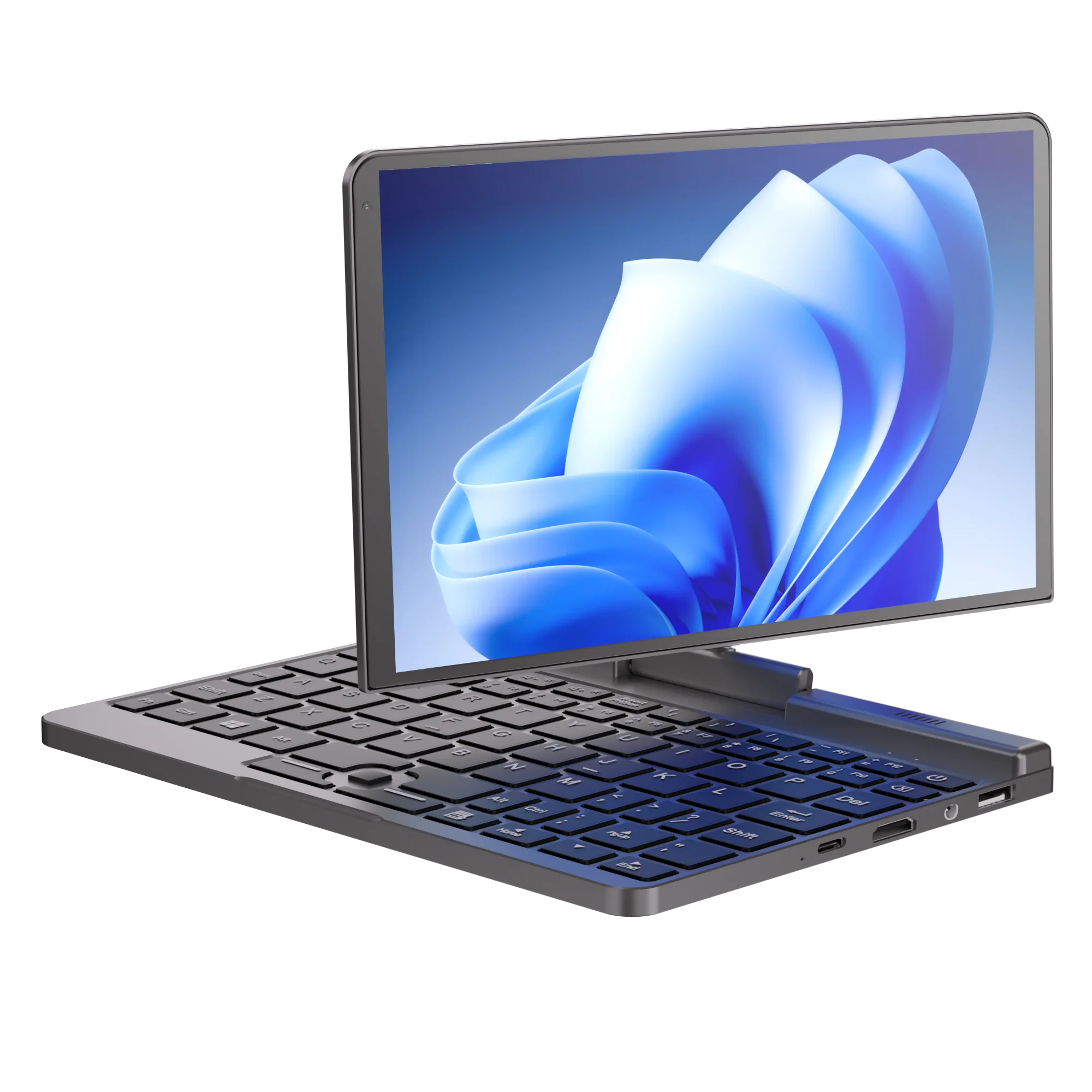 12세대 미니 게임용 노트북 Intel Alder Lake N100 8인치 터치 스크린 12G DDR5 Windows 11 노트북 태블릿 PC 2 in 1 WiFi6