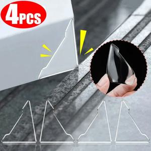 2/4pcs 자동차 도어 코너 투명 보호 스티커 Anti-collision Anti-Scratch 커버 자동차 도어 보호기 스티커 액세서리