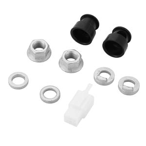 전기 자전거 허브 모터 액슬 M12 전면 잠금 너트, 잠금 와셔, 스페이서, 너트 커버, 12mm 샤프트, 최신 전기 자전거