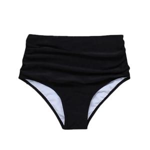 여성 하이 웨이스트 비키니 하의 바지 반바지 여성 수영 바닥 수영복 비키니 반바지 브라질 Biquini Monokini 수영복