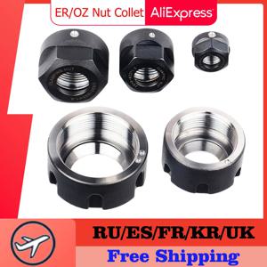 CNC ER OzNut 콜릿 Porca Er8 ER11 ER16 ER20 ER25 ER40 Er32 Um/M/A 너트 Sk10 Sk06 Ger16 Ger20 Oz20 Isoer16ms Oz25 콜릿 너트