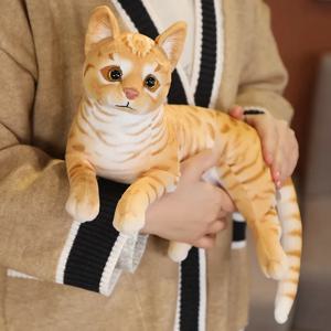 29cm 시뮬레이션 미국 Shorthai & 샴 고양이 봉제 인형 살아있는 인형 동물 애완 동물 장난감 어린이 홈 장식 아기 선물