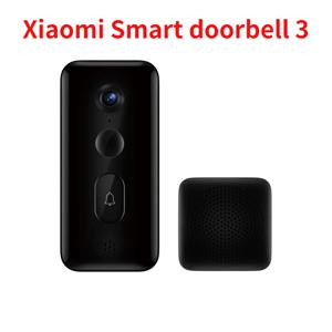 Xiaomi 스마트 초인종 3 CN 버전 2K Ultra HD NightVision 비디오 초인종 긴 배터리 AI 인간 인식 Mihome APP 사용