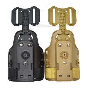 Glock 17 19 Beretta M9 Sig P226 Airsoft 드롭 허벅지 권총 케이스 사냥 용 패들 어댑터 용 전술 다리 총 홀스터 플랫폼