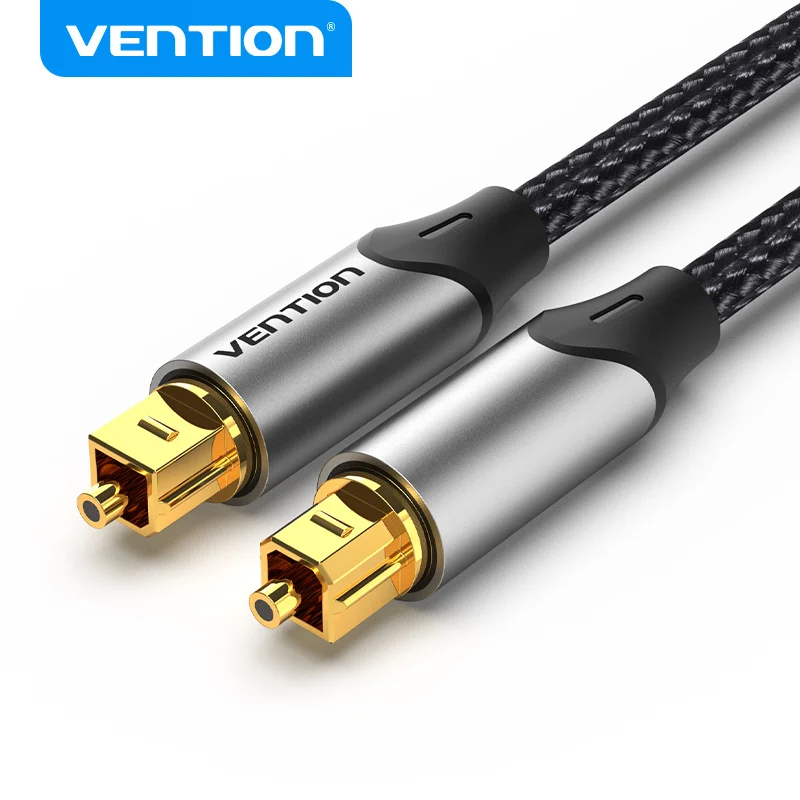 Vention 디지털 광 오디오 케이블 Toslink SPDIF 동축 케이블 1m 2m 앰프용 Blu-ray Xbox 360 PS4 사운드바 광섬유 케이블