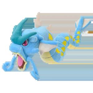 반짝 이는 Gyarados 플러시 장난감 수집 가능한 선물을위한 동물 Charizard 게임, 부드러운 플러시 만화 캐릭터 23 인치