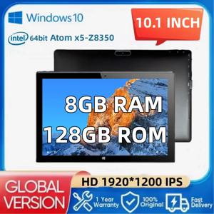10.1인치 휴대용 Windows 10 태블릿 8GB DDR3-RAM 128GB EMMC 1920x1200IPS 64비트 Intel Atom x5-Z8350 1*USB 3.0 HDMI 포트 듀얼 카메라