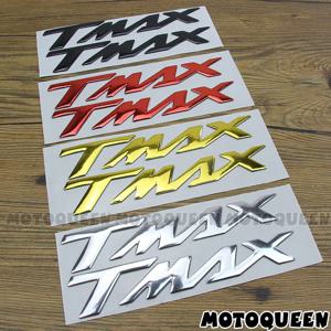 2PCS 3D 오토바이 오토바이 탱크 엠블럼 라벨 배지 스티커 데칼 TMAX T-MAX 500 530 560 TMAX500 TMAX530 TMAX560
