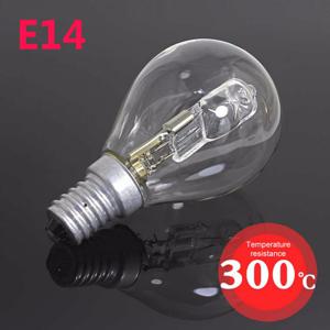 40W 오븐 램프 전구 할로겐 램프 고온 저항 전구 E14 P45 나사 조명