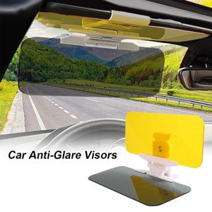 Sun Visor HD Anti Sunlight 눈부신 고글 주야간 운전 거울 UV Fold Flip Down Clear View 인테리어 거울