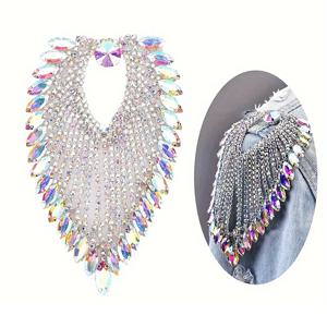 1 쌍 Epaulet 라인 석 어깨 보드 남자 여자 어깨 보드 배지 브로치 비즈니스 정장 액세서리 2024 새로운 패션