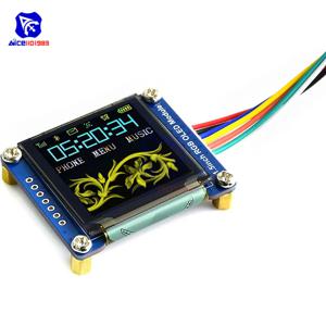 Diymore 1.5인치 RGB OLED 디스플레이 모듈 Raspberry Pi/Jetson Nano용 128x128 16비트 하이 컬러 SPI 인터페이스 SSD1351 드라이버