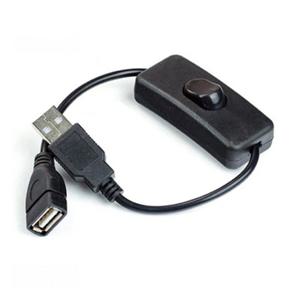 스위치가 있는 28cm USB 케이블 USB 램프용 연장 토글, 온/오프 케이블 USB 팬 전원 공급 장치 라인 내구성 핫 세일 어댑터