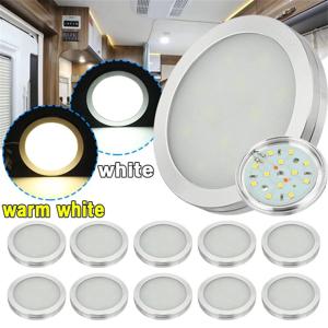 4PCS 12V 2.5W 자동차 인테리어 LED 자동차 스포트 라이트 독서 등 VW T4 T5 포드 운송 푸조 복서 캐러밴 캠핑카 밴 RV