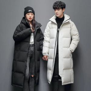 남성 슬림 코튼 롱 코트 고품질 디자인 핫 캐주얼 파카 남성 의류 남여 야외 레저 파카 코튼 패딩 파카