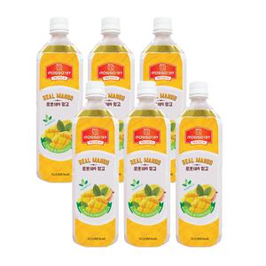로쏘189 망고 시럽 하이볼 에이드 베이스 1L 6개