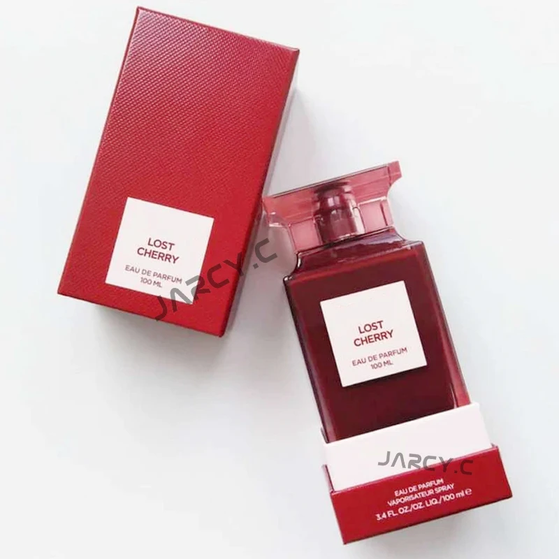 100ml 럭셔리 브랜드 로즈 체리 여성 향수 오래 지속되는 남성 담배 오드 쾰른 향수 페로몬 꽃 향기