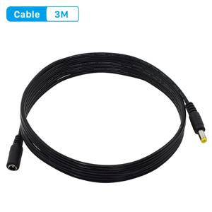 ANBIUX 1pcs DC 전원 연장 케이블 CCTV 카메라 12 볼트 연장 코드 용 5.5mm x 2.1mm 수 플러그에 3 미터/10FT 잭 소켓