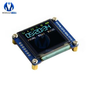아두이노 라즈베리 파이 STM32 용 RGB OLED 스크린 디스플레이 모듈, 1.5 인치, 1.5 인치, 128X128 SSD1351 SPI I2C IIC