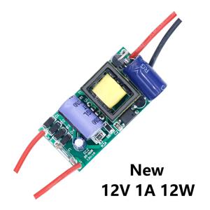 새로운 LED 드라이버 변압기, 220V ~ 12V 볼트 전원 공급 장치, 1A 2A, 12W, 24W, LED 스트립용 드라이버, 천장 조명 램프 고정