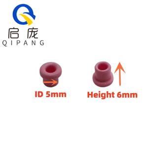 Qipang 세라믹 스텝 와셔, 개방 내마모성, 나사 도자기 아이 와셔, 와이어 가이드 아일렛, 100 개