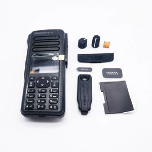 Motorola DGP8550 DGP5550 XIR P8668 P8660 DP4800 DP4801 XPR7550 라디오용 손잡이가 있는 전면 커버 케이스 하우징 세트