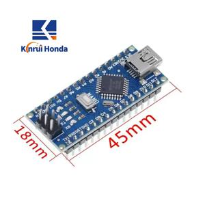마이크로 컨트롤러 보드 PCB 개발 보드, 아두이노용 미니 USB, 나노 V3.0, ATmega328P, CH340G, FT232RL, 5V, 16M
