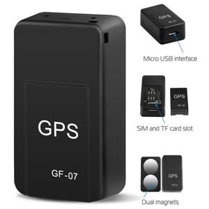 GF07 자기 자동차 추적기 GPS 포지셔너 실시간 추적 자석 흡착 미니 로케이터 SIM 삽입 메시지 애완 동물 분실 방지