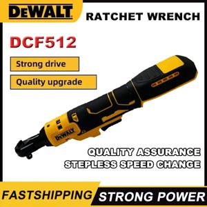 Dewalt 브러시리스 래칫 직각 렌치, LED 무선 드라이버, 가변 속도 파워 렌치, 20V 전동 공구, DCF512, 1/2 인치