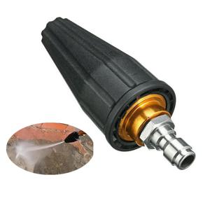 고압 세척기 제트 워시 먼지 블래스터 회전 터보 노즐 스프레이 어 팁 3600 PSI 자동차 도구 액세서리