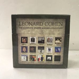 발라드 Leonard Cohen 음악 CD 전체 스튜디오 앨범 컬렉션 Hallelujah 15pcs 음악 레코드 코스프레 자동차 사운드 트랙 상자