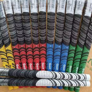 13Pcs 새로운 골프 아이언 그립 세트 표준 중형 고무 면사 멀티 복합 골프 클럽 그립 탄소 원사 골프 그립