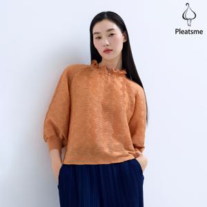[최초가 159000원] 지그재그 프릴 카라 벌룬 티셔츠_PPTSM025005