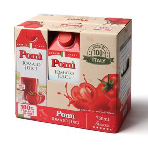 포미 100% 토마토 주스 750ml x 6