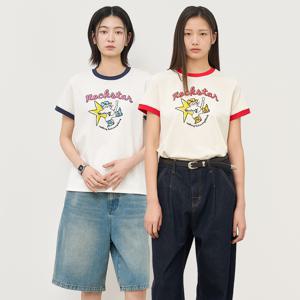 락스타 레귤러 링거티셔츠 [2COL] /WBE2L01534